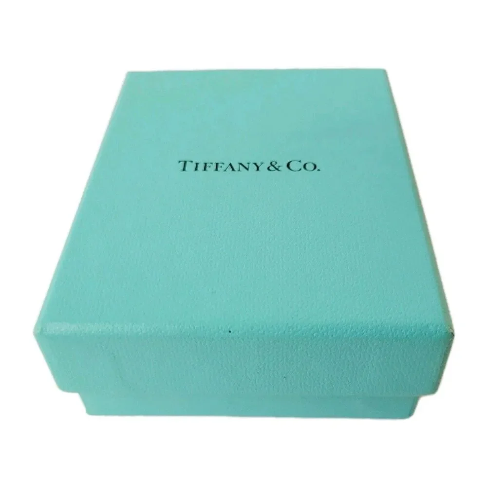 Authentic Tiffany & Co Blue Jewelry Gift Box Ring Necklace Storage